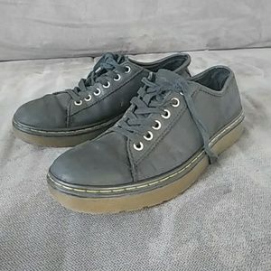 Black Leather Doc Martens Farrell